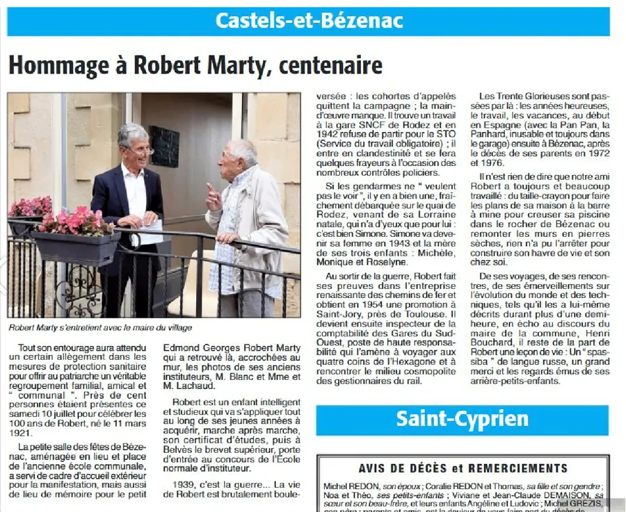 CBSiteRevuedePresse Page 1